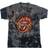 Rolling Stones Men Tattoo Flames (Dip-Dye) Tie Dye T-shirt