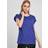 Urban Classics Ladies Ladies Extended Shoulder Tee bluepurple