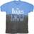 The Beatles Men Let It Be Split (Dip-Dye) Tie Dye T-shirt