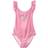 Chloé Little Girl's & Girl's Heart Logo One-Piece Swimsuit Fuschia