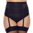 Pour Moi Viva Luxe Garter Belt - Black