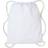 Nutshell Drawstring Gymsac - White/Natural