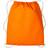 Nutshell Drawstring Gymsac - Orange/Natural