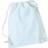 Westford Mill Gymsac Bag - Pastel Blue/White