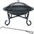 Charles Bentley Round Fire Pit Heater Open Bowl