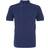 ASQUITH & FOX Men's Plain Short Sleeve Polo Shirt - Denim