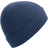 Beechfield Engineered Knit Ribbed Beanie - Steel Blue