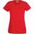 Fruit of the Loom Womens Valueweight Short Sleeve T-shirt 5-pack - Red