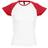 Sol's Womens Milky Contrast Short Sleeve T-shirt - White/Red