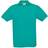 B&C Collection Safran Short-Sleeved Polo Shirt M - Real Turquoise