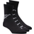 Reebok Classics Fold-Over Crew Socks 3-pack Unisex - Black