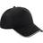 Beechfield Authentic 5 Panel Cap - Black/White