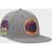 Mitchell & Ness New York Knicks Charcoal Hardwood Classics 50th Anniversary Carbon Cabernet Fitted Cap Sr