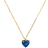 Kate Spade My Love September Heart Pendant Necklace - Gold/Blue