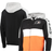 Starter Philadelphia Flyers Playoffs Color Block Full-Zip Hoodie Sr