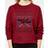 DC Comics Harley Quinn Women's Christmas Sweatshirt Burgundy