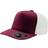 Atlantis Record Mid Visor Panel Trucker Cap (burgundy)