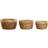 Dkd Home Decor set Bambu Tropiskt (40 x 40 x 23 cm) Basket