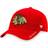 Fanatics Chicago Blackhawks Core Primary Logo Adjustable Cap W