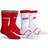 PKWY Houston Rockets Home & Away Uniform Crew Socks 2-pack