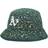 New Era Green Oakland Athletics Pattern Bucket Youth Hat