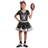 Jerry Leigh Girls Youth Las Vegas Raiders Tutu Tailgate Game Day V-Neck Costume Black