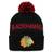 Official Licensed Chicago Blackhawks2022 Pro Cuffed Knit Beanies