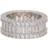 Suzy Levian Sterling CZ Eternity Band Ring