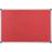 Bi-Office Maya Notice Board Red Felt A