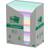 3M Post-it Notes Recycled Pastel Rainbow Tower Pk16 76x127
