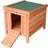 Pawhut Rabbit Cage Natural, Green 420 430