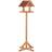 Pawhut Wooden Bird Feeder with Cross shaped Support