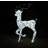 Light Up Stag Reindeer Figurine 32.5cm