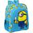 MINIONS School Bag Minionstatic Blue (32 x 38 x 12 cm)