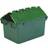 VFM Plastic Container/Lid Green SBY27613 Storage Box