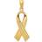 Macy's Survivor Ribbon Pendant - Gold