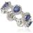 Suzy Levian SL Collection Rose Sterling Cubic Zirconia Ring