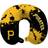 Pegasus Sports LLC Pittsburgh Pirates Paint Splatter Travel Pillow