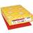 Color Paper, 24lb, 8 1/2 x 11, Re-Entry Red, 500 Sheets