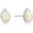 Ania Haie Rhodium Plated Opal Colour Stud Earrings E014-03H