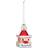 Alessi Santa Cube Christmas Tree Ornament 9.5cm