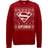 DC Comics Superman Christmas Knit Logo Christmas Sweatshirt