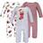 Hudson Baby Cotton Coveralls 3-Pack - Christmas Dog (10114272)