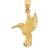 Macy's Hummingbird Pendant - Gold