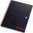 Black n Red Notebook Wirebound 90gsm Ruled Margin Perforated 140pp A4