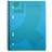 Q-CONNECT Spiral Bound Polypropylene Notebook 160pp A5 Pk5- KF10034