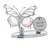 Crystocraft Chrome Plated Butterfly Plaque -Special Friend Christmas Tree Ornament