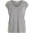 Pieces Glitter T-shirt - Light Gray Melange