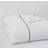 SFERRA Grande Hotel Twin Duvet Cover White, Blue (218.44x172.72cm)