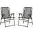 5 PCs Outdoor Rattan Lounge Conversation Set Grey Garden Dining Chair